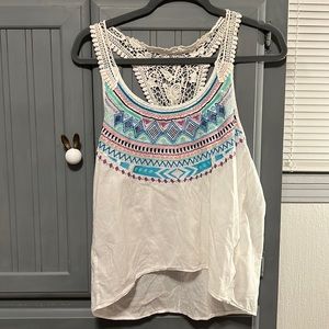 H&M Sz 6 Lace Tank Top